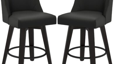 Our Honest Take on the Sleek & Sturdy Counter Height Swivel Stools