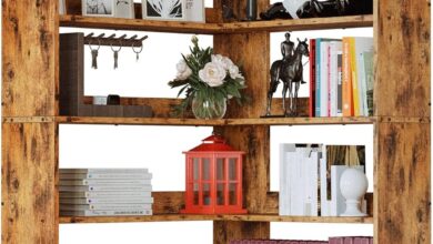 How We Organized Our Space with the IRONCK 6-Tier Bookshelf