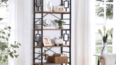 Our Honest Take on the HOMISSUE 7-Tier Industrial Bookshelf