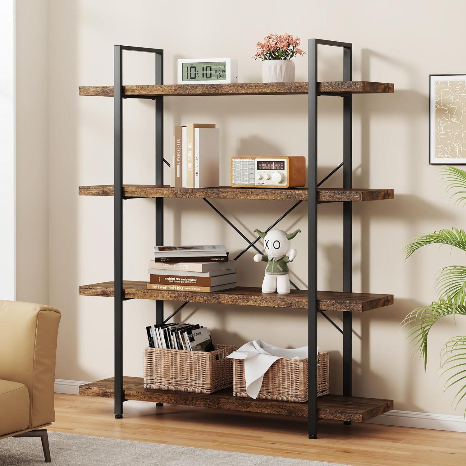 How Our Heavy-Duty 4-Tier Industrial Shelf Transformed Our Space