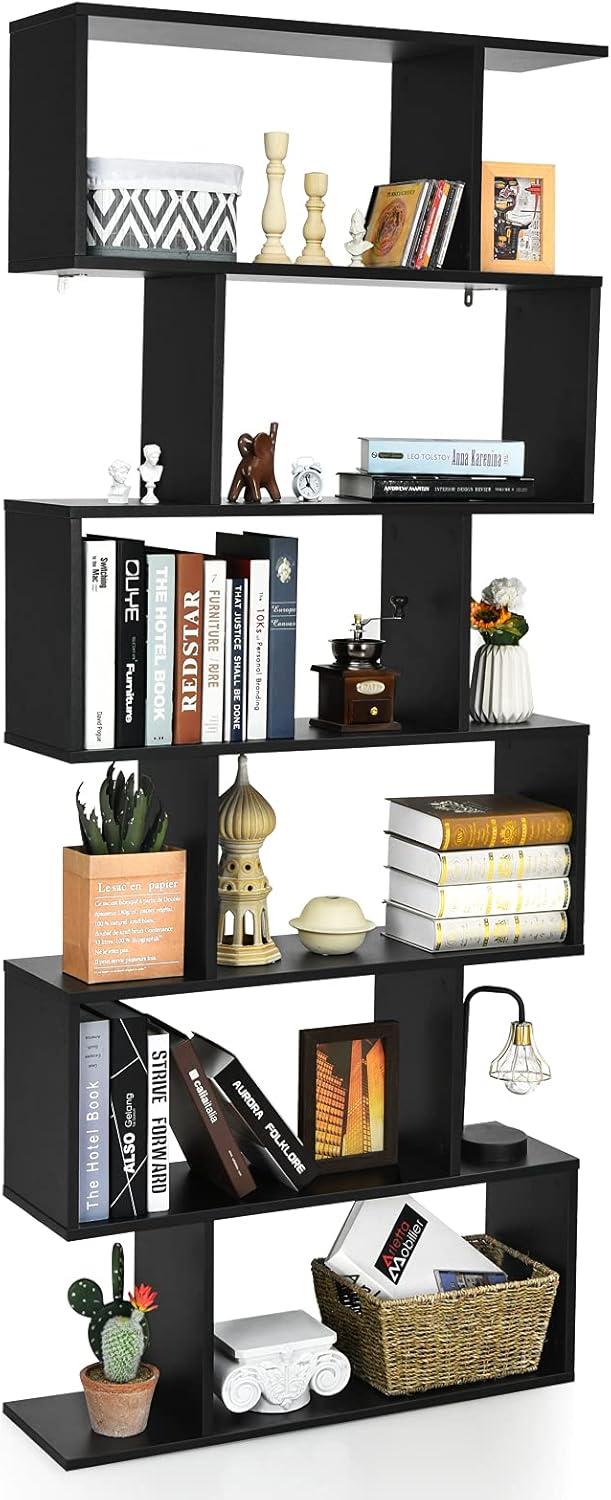 How We Organized Our Space with the BETTARY 6-Tier Bookshelf