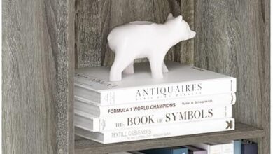 How We Organized Our Space with the Furinno Luder 5-Tier Shelf