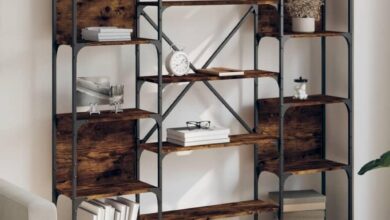Our Take on the Smoked Oak Floating Bookshelf: Stylish and Sturdy