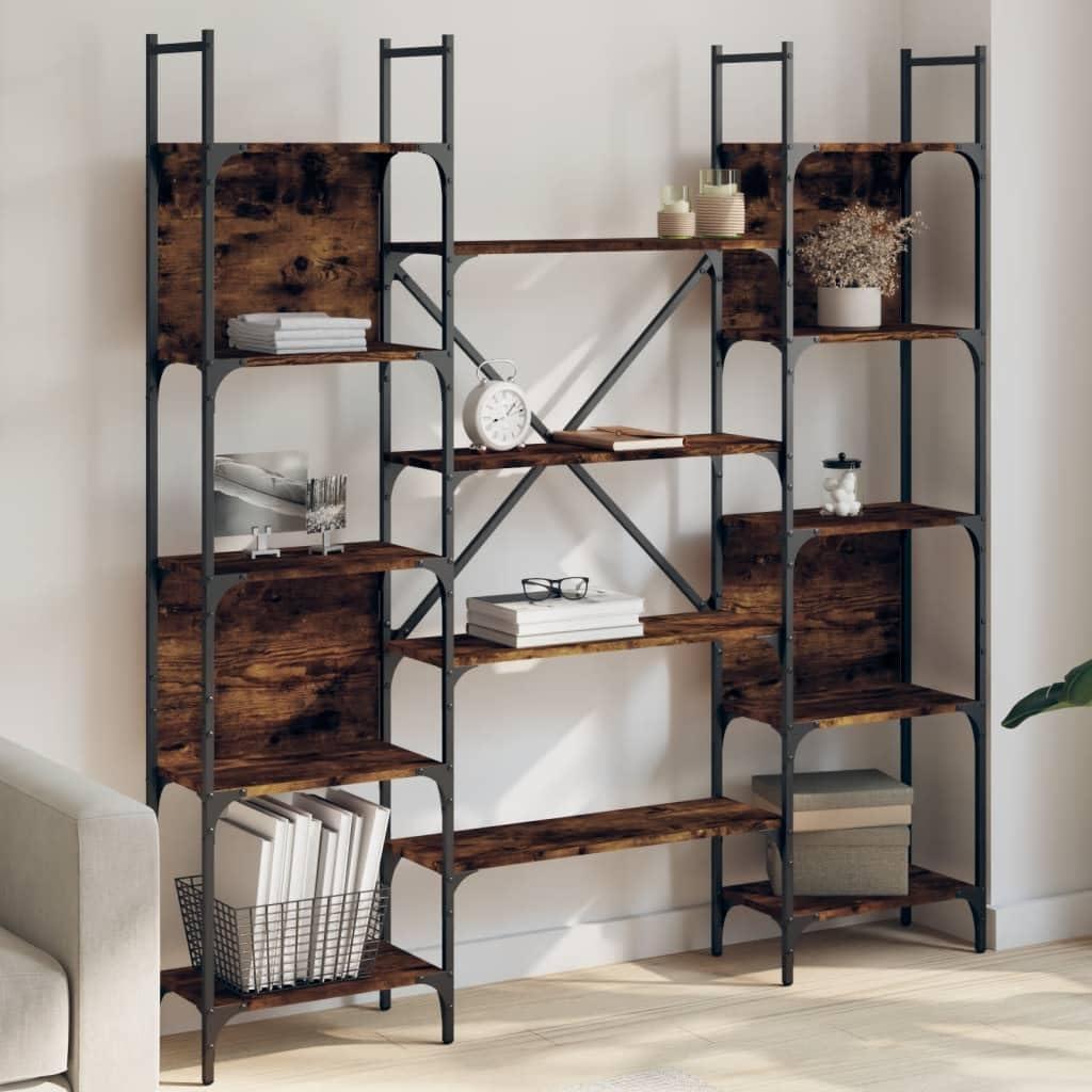 Our Take on the Smoked Oak Floating Bookshelf: Stylish and Sturdy