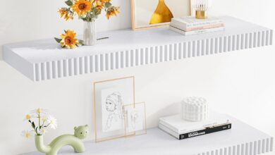How We Transformed Our Space with 24″ Floating Wall Shelves