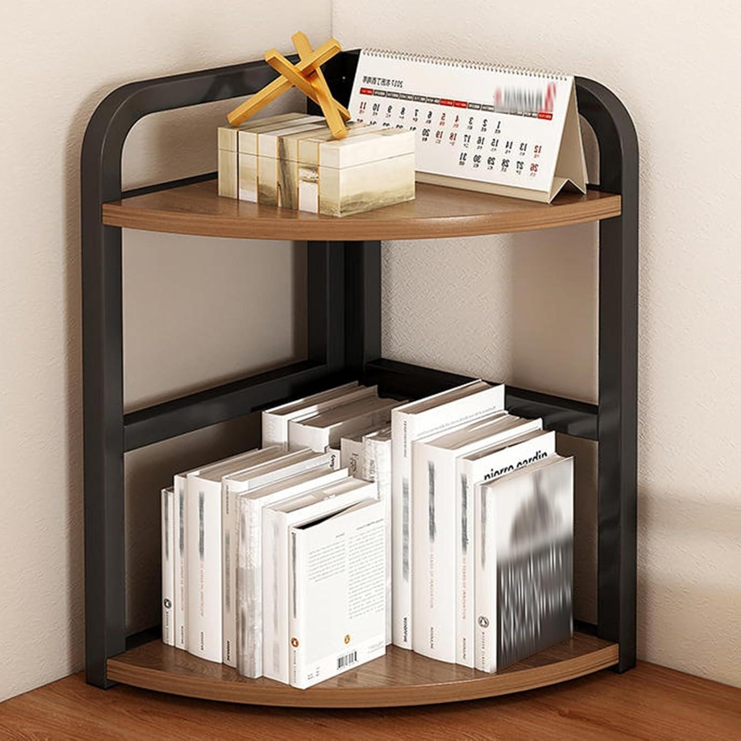 How We Optimized Our Desk with a 90° Corner Bookshelf