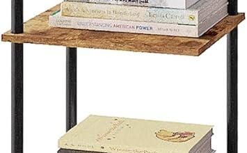 How We Organized Our Space with the 58″ Narrow Corner Bookshelf