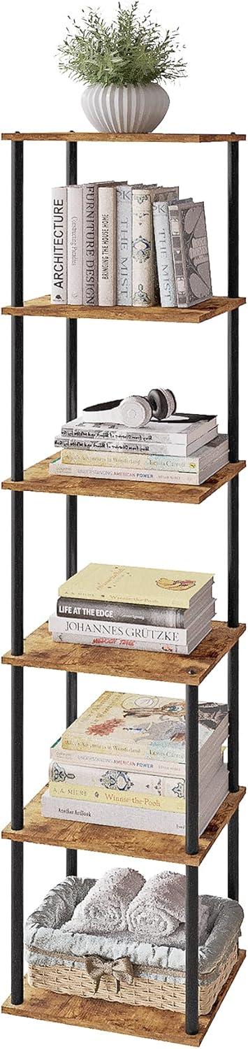 How We Organized Our Space with the 58″ Narrow Corner Bookshelf