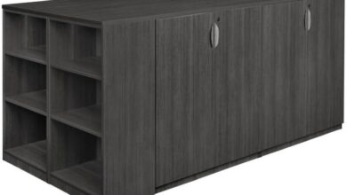 Organizing Our Workspace: Baroque Bliss Stand Up Cabinet Review