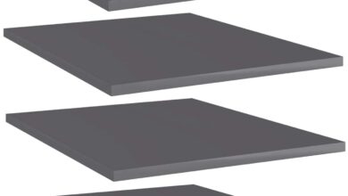 How We Enhanced Our Space with High Gloss Gray Bookshelf Boards