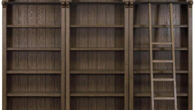 Discovering Timeless Charm: Our Review of Martin’s 8′ Bookcase Wall