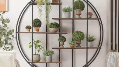 Why We Loved the ASTRAEUS 5-Tier Rustic Plant & Book Shelf