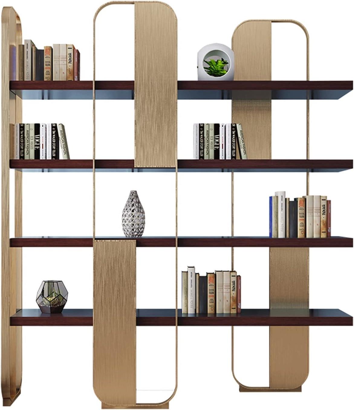Our Take on the Sleek Black Stainless Steel Luxury Bookshelf