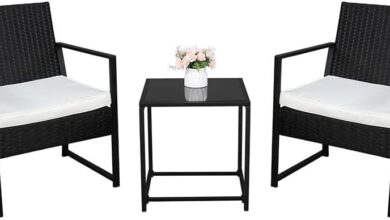 How We’re Enjoying Our Stylish 3-Piece Rattan Patio Set Together