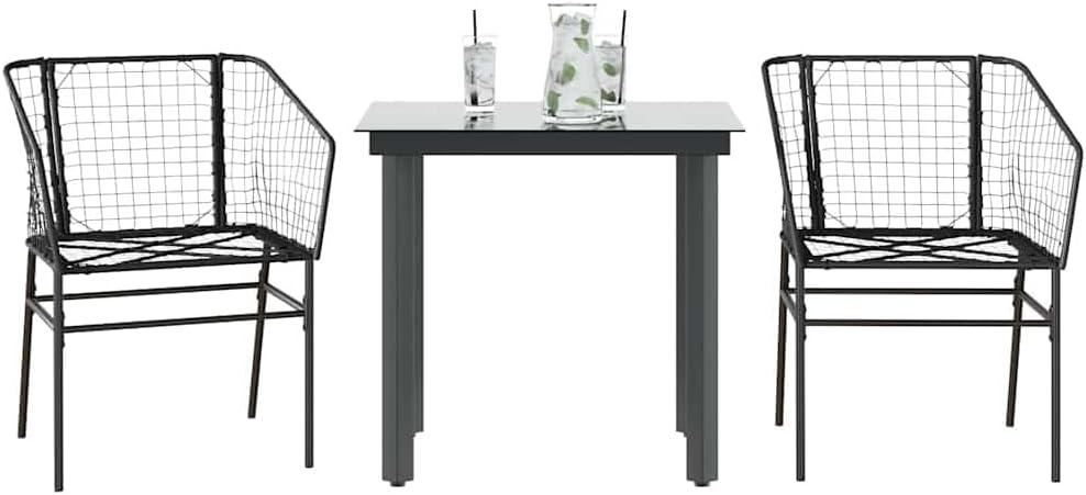 How We Found Comfort and Style with the Black Patio Dining Set