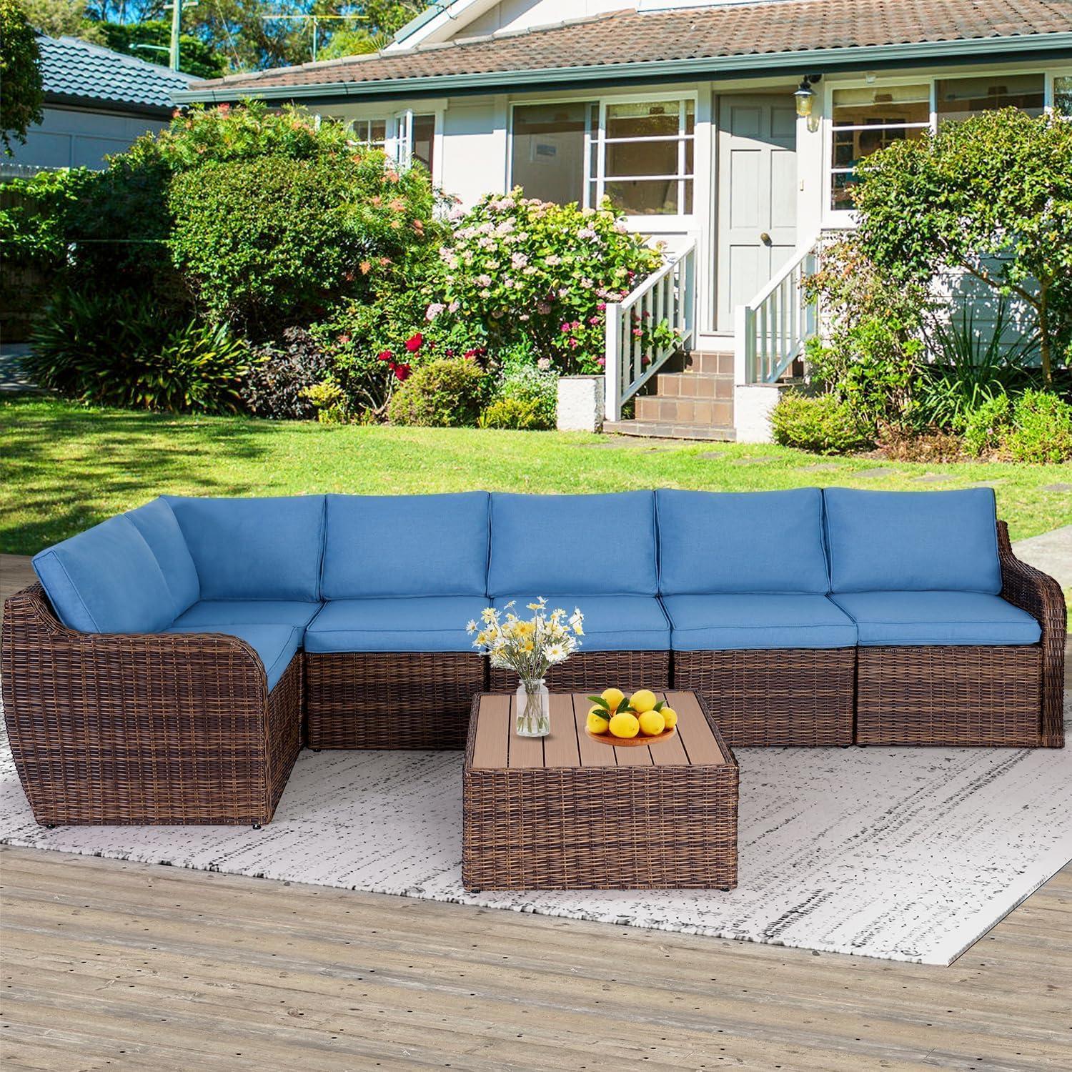 Our Take on the Vicluke 7-Piece Patio Set: Comfort Meets Durability