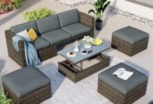 Our Honest Take on the 5-Piece Gray Wicker Patio Set
