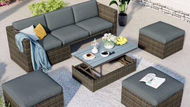 Our Honest Take on the 5-Piece Gray Wicker Patio Set