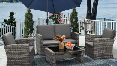 Our Honest Take on the Vakollia 4-Piece Outdoor Sofa Set