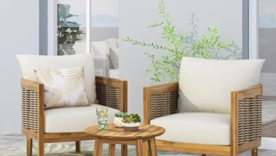 Our Honest Take on Merax Acacia Wood Wicker Patio Set