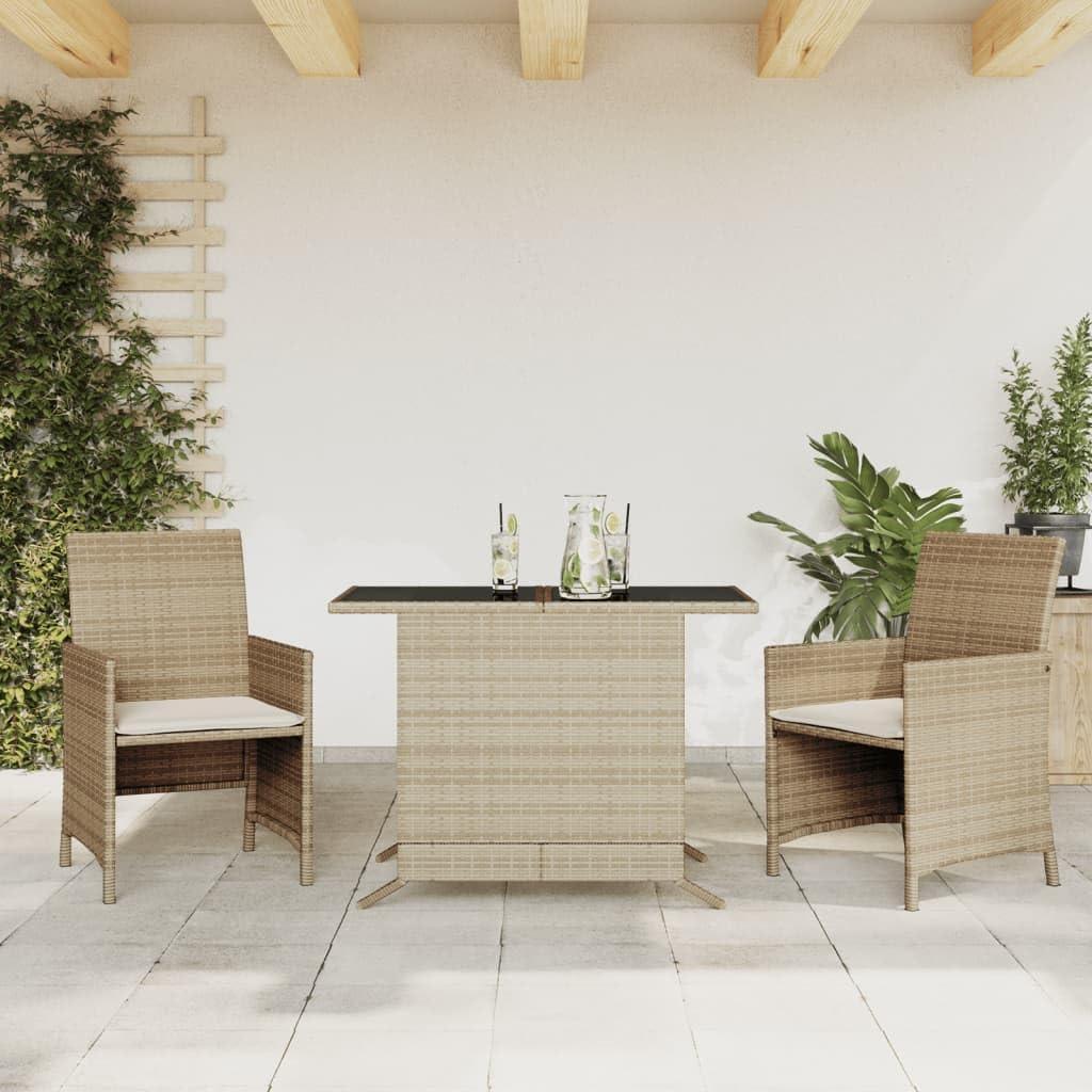 Our Thoughts on the Sleek Beige Bistro Set for Small Spaces