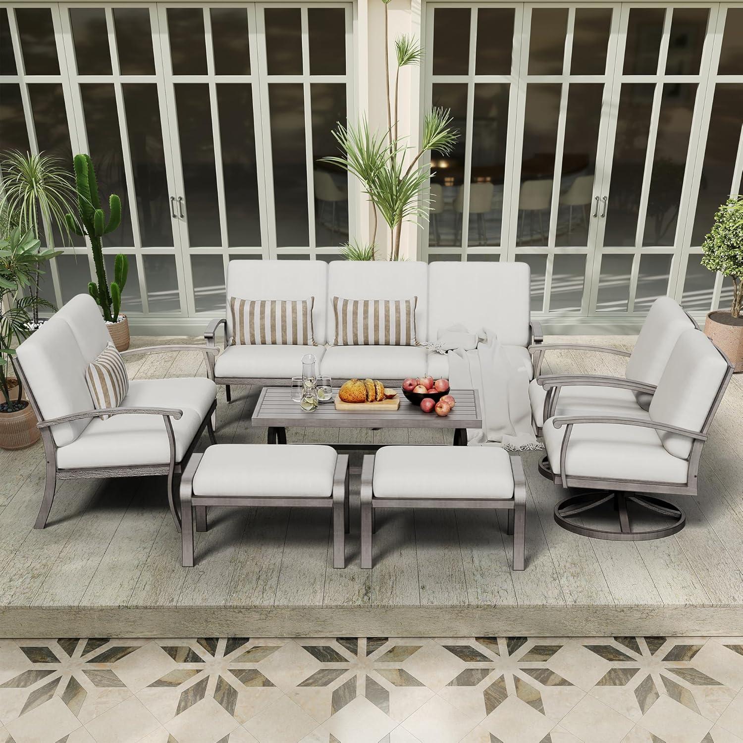 Why We Love Our 7-Piece Aluminum Patio Set for Outdoor Comfort