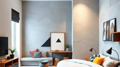 23 Trendy Geometric Boys’ Teen Room Ideas to Inspire Bold and Modern Spaces
