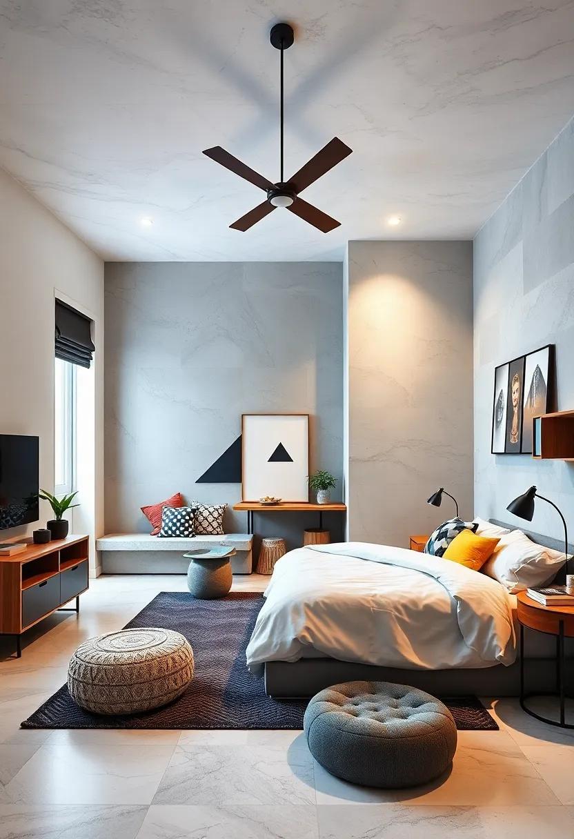 23 Trendy Geometric Boys’ Teen Room Ideas to Inspire Bold and Modern Spaces