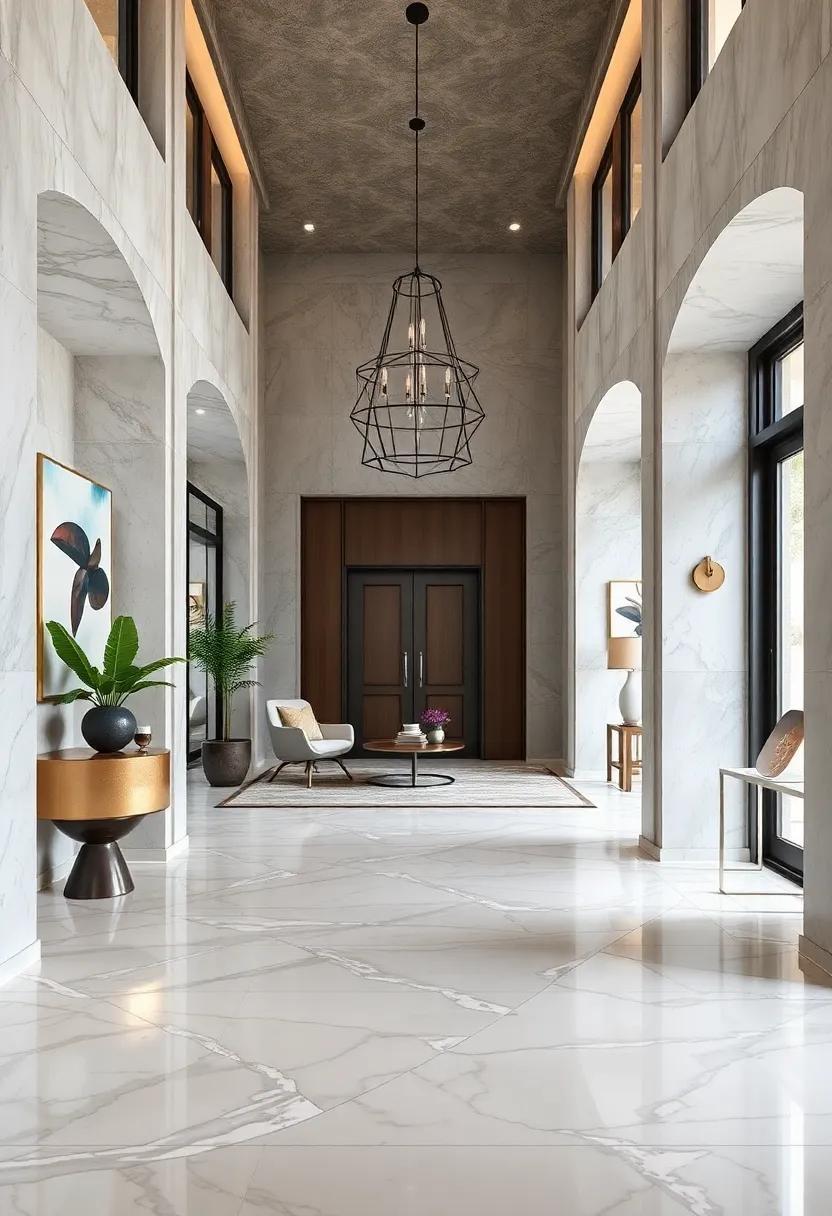 23 Stunning Luxury Marble Entryway Flooring Ideas to Elevate Your Home’s First Impression