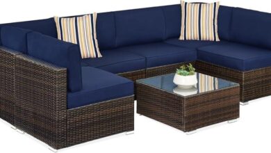 Relaxing Together: Our Take on the 7-Piece Rattan Patio Set