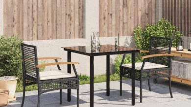 How We Enjoyed the Stylish vidaXL 3-Piece Garden Dining Set