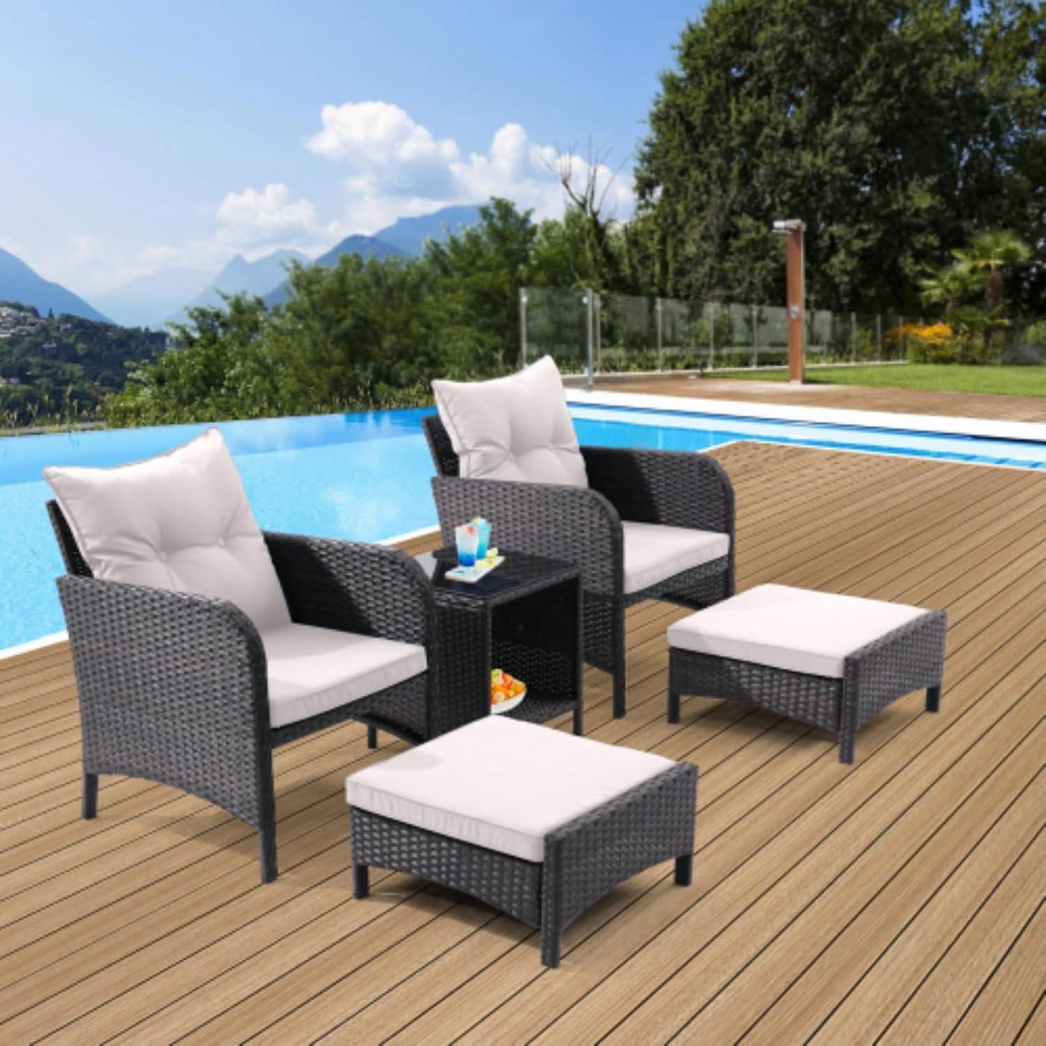 Our Honest Take on the 5-Piece All-Weather Patio Set