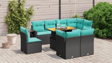 Our Experience with the Versatile 9-Piece Poly Rattan Patio Set
