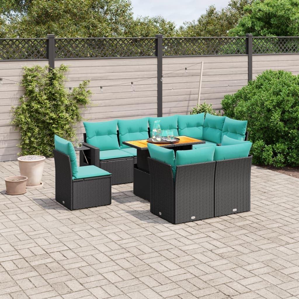Our Experience with the Versatile 9-Piece Poly Rattan Patio Set