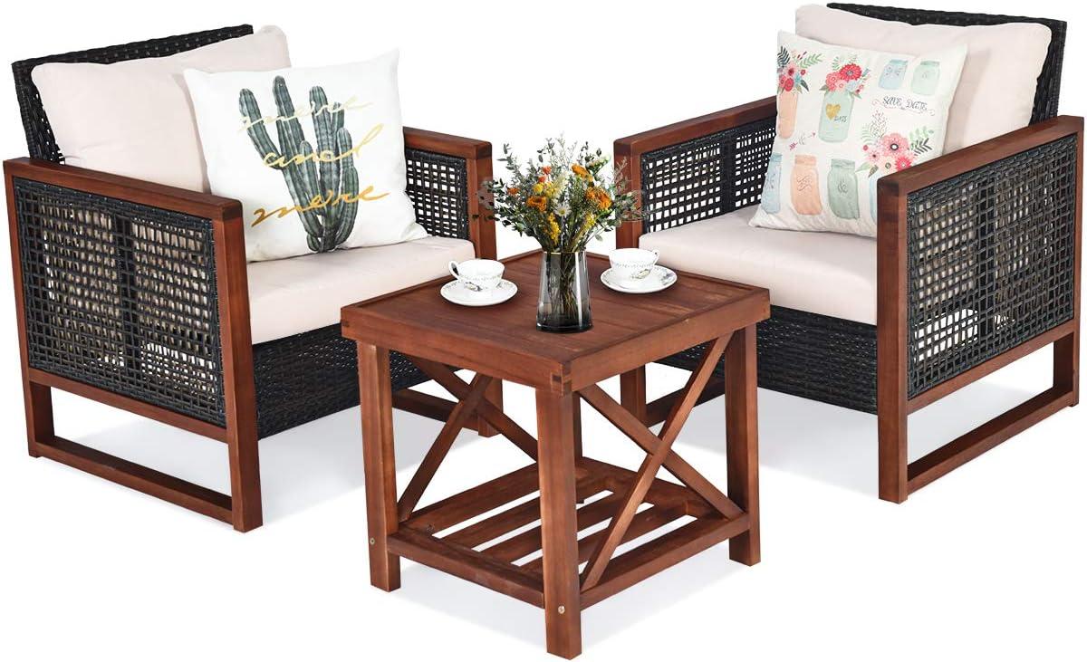 Our Honest Take on the Tangkula Patio Wicker Furniture Set