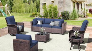 Our Take on the Knnbxa 8-Piece Patio Set: Comfort Meets Style