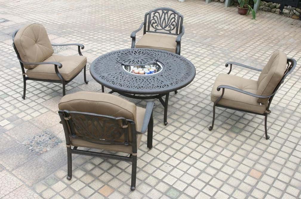 Our Honest Take on the 4-Piece Cast Aluminum Outdoor Bar Set