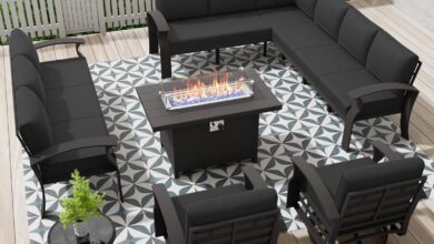 Our Honest Take on the RTDTD Aluminum Patio Set with Fire Pit