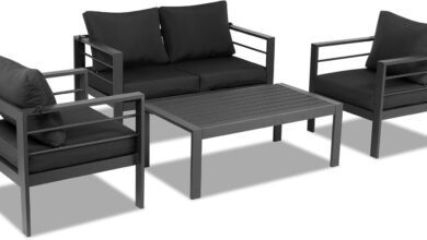 Our Honest Take: JHshop’s Modern 4-Piece Patio Set Reviewed