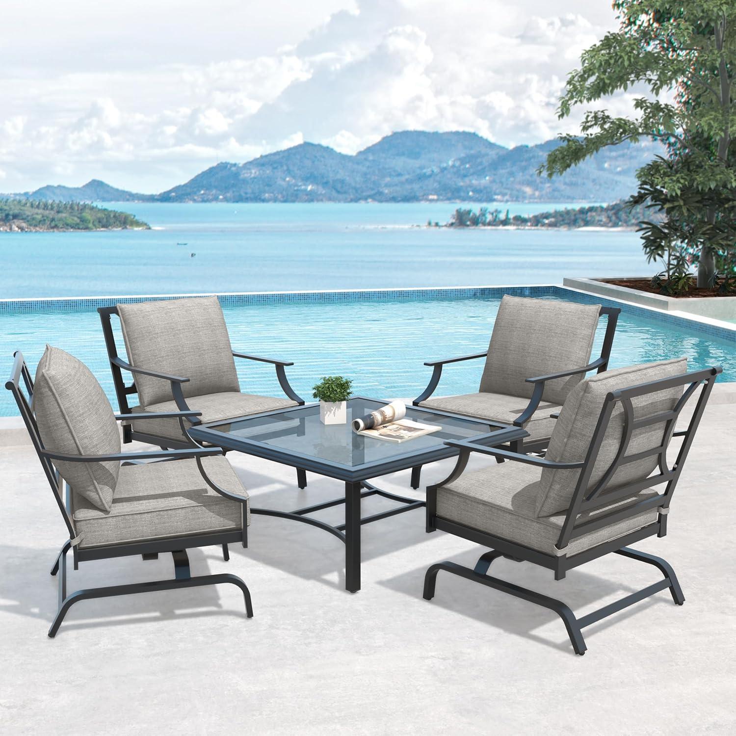 Finding Comfort and Style: Our Take on the Grand Patio 5-Piece Set