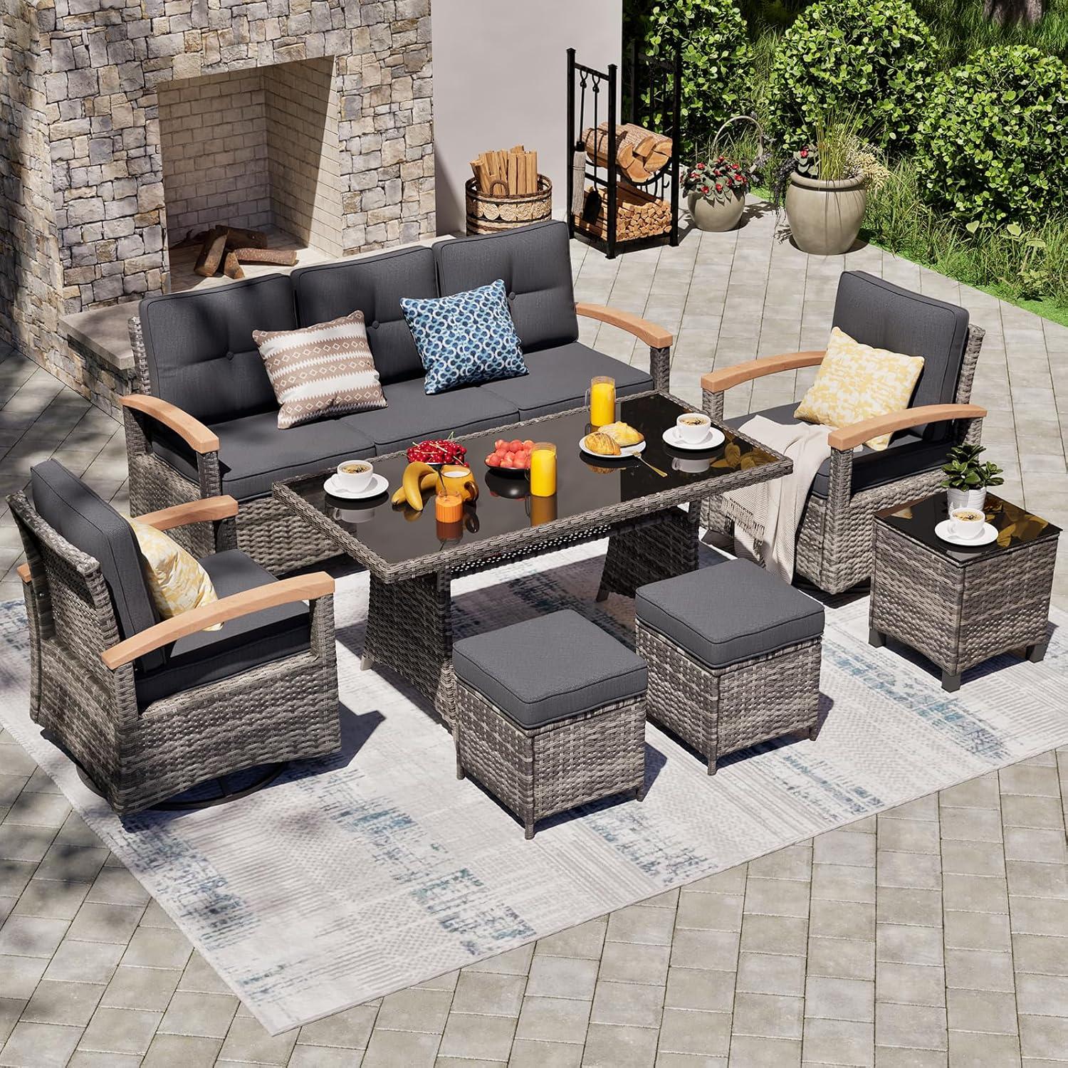 Our Honest Take on the 7-Piece Weatherproof Patio Furniture Set