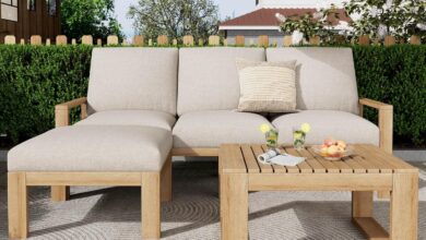 Our Take on the Merax Acacia Patio Set: Style Meets Comfort Outdoors