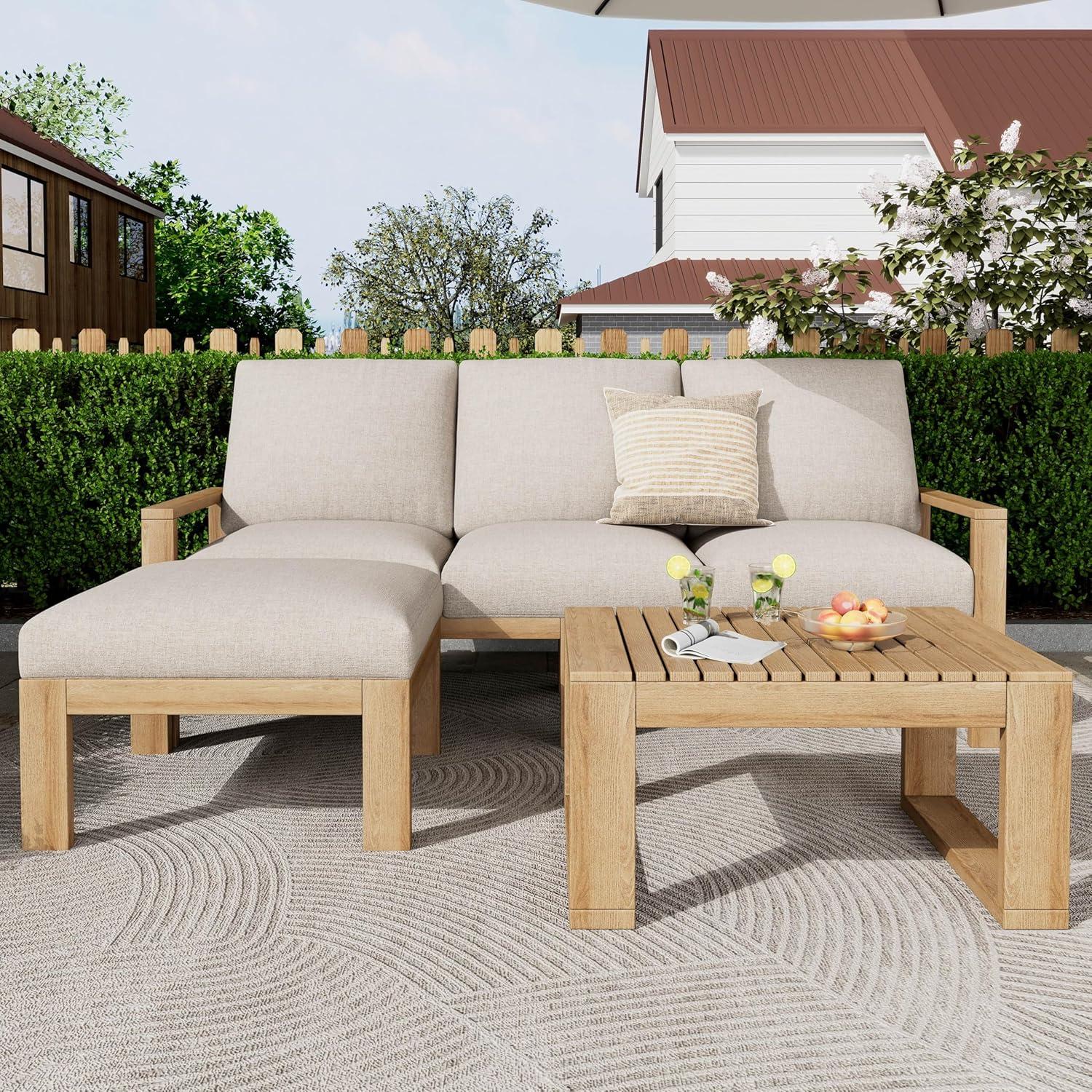 Our Take on the Merax Acacia Patio Set: Style Meets Comfort Outdoors