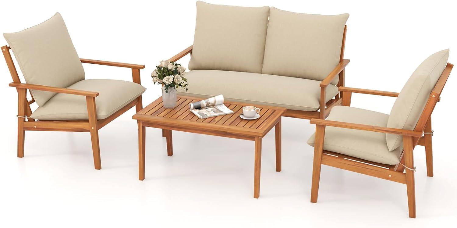 Our Honest Take on the Tangkula 4-Piece Patio Set Comfort and Style