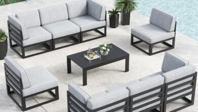 Our Take on LayinSun’s Spacious, Stylish 9-Piece Patio Set