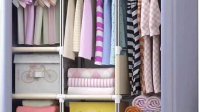 How We Organized Our Space with a Portable Wardrobe Closet