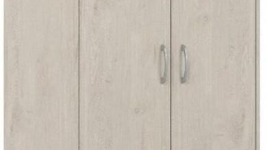 Our Take on the Bush Cabot Tall Storage Cabinet: Stylish & Sturdy