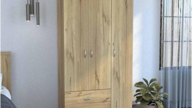 How Our Simple Wardrobe Armoire Transformed Our Bedroom Storage