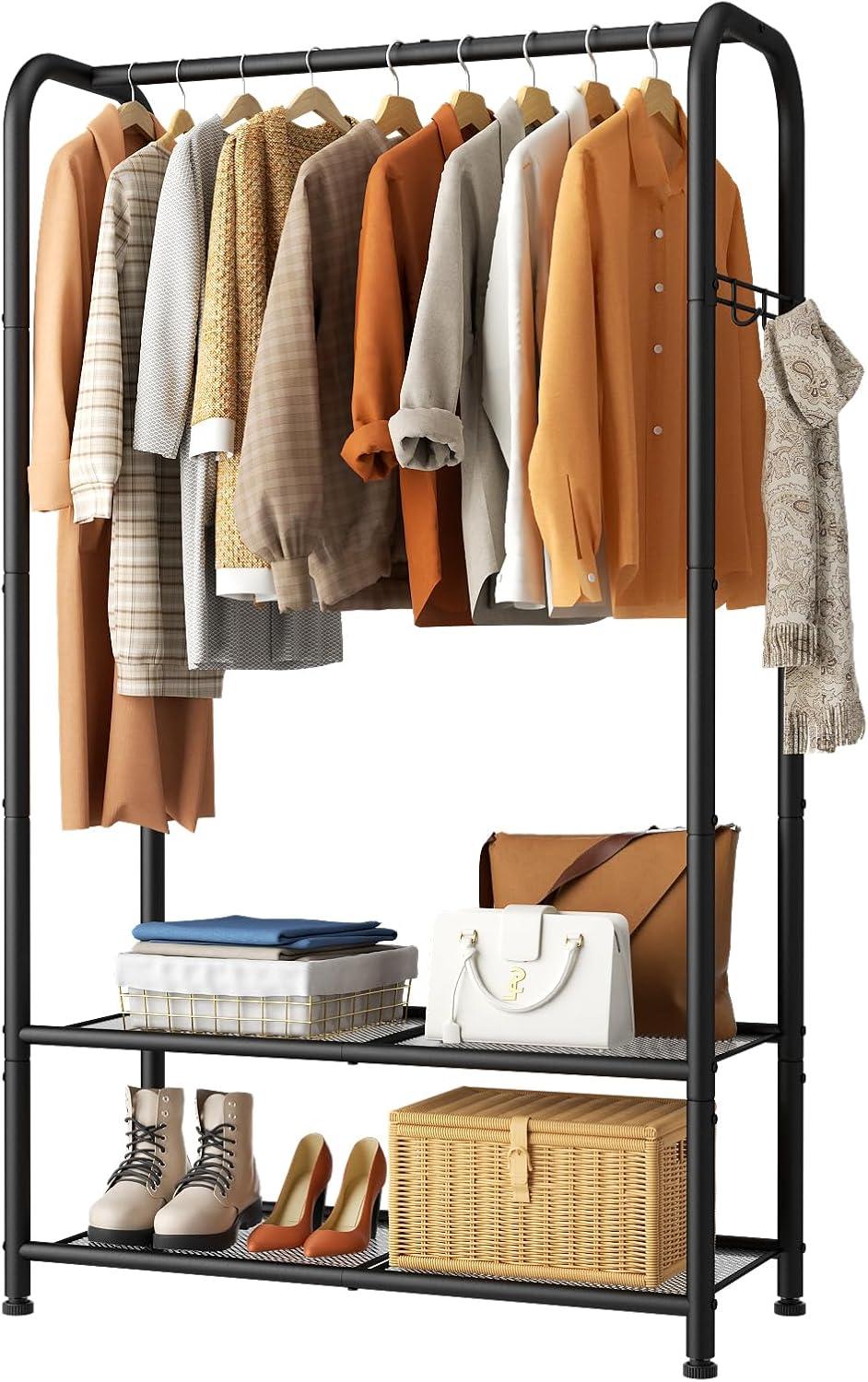 Our Take on the SINGAYE Portable Clothing Rack: Space and Style FAQs