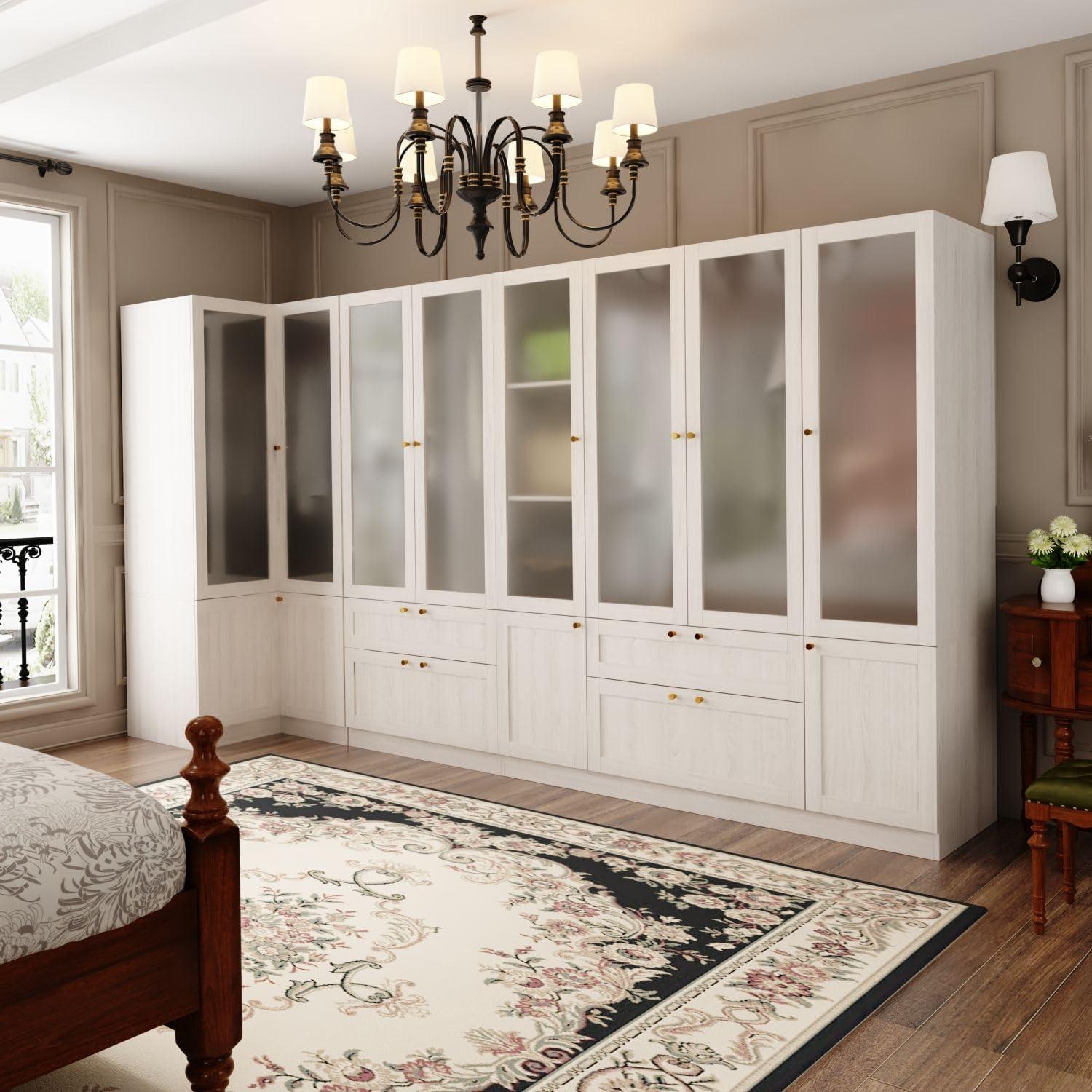 Our Honest Take on the TAMUNE Frosted Glass Wardrobe System